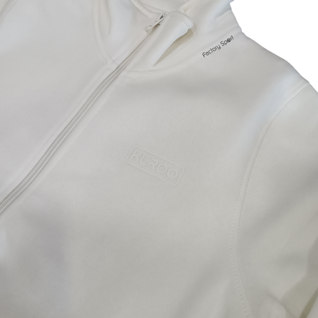 KOAL BIEVANA SUDADERA ABIERTA ALGODON MARFIL PARA MUJER - Imagen 3