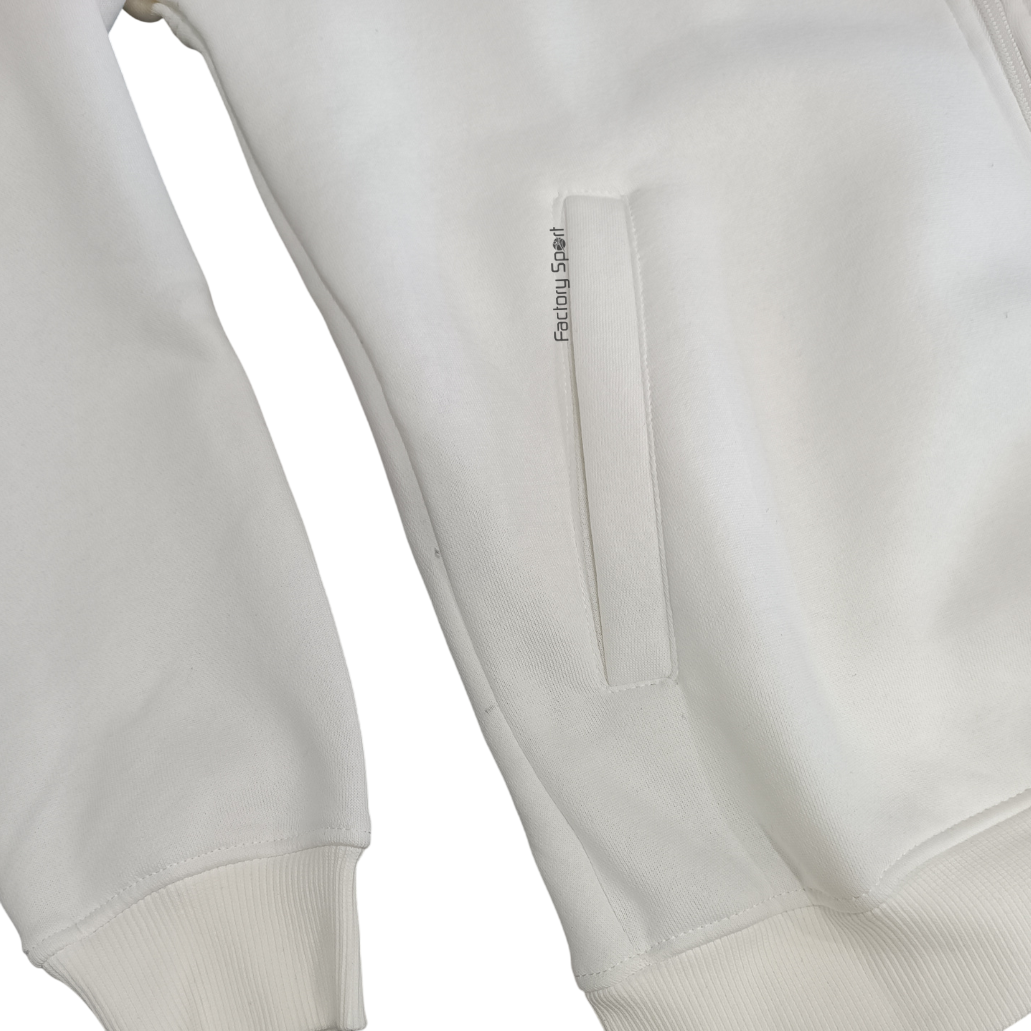 KOAL BIEVANA SUDADERA ABIERTA ALGODON MARFIL PARA MUJER - Imagen 4