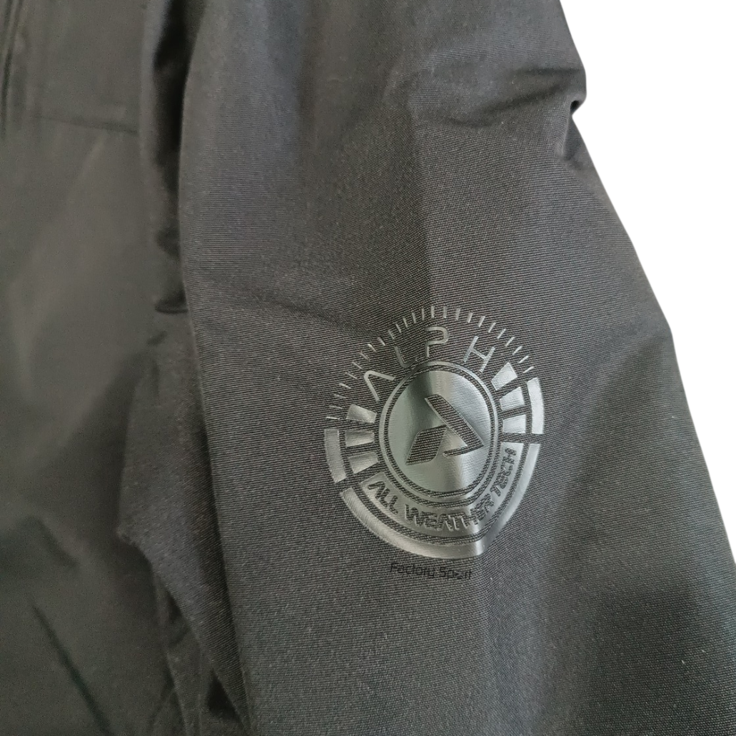 ALPHA ANOKA CHAQUETA CHUBASQUE POLAR NEGRO PARA MUJER - Imagen 4