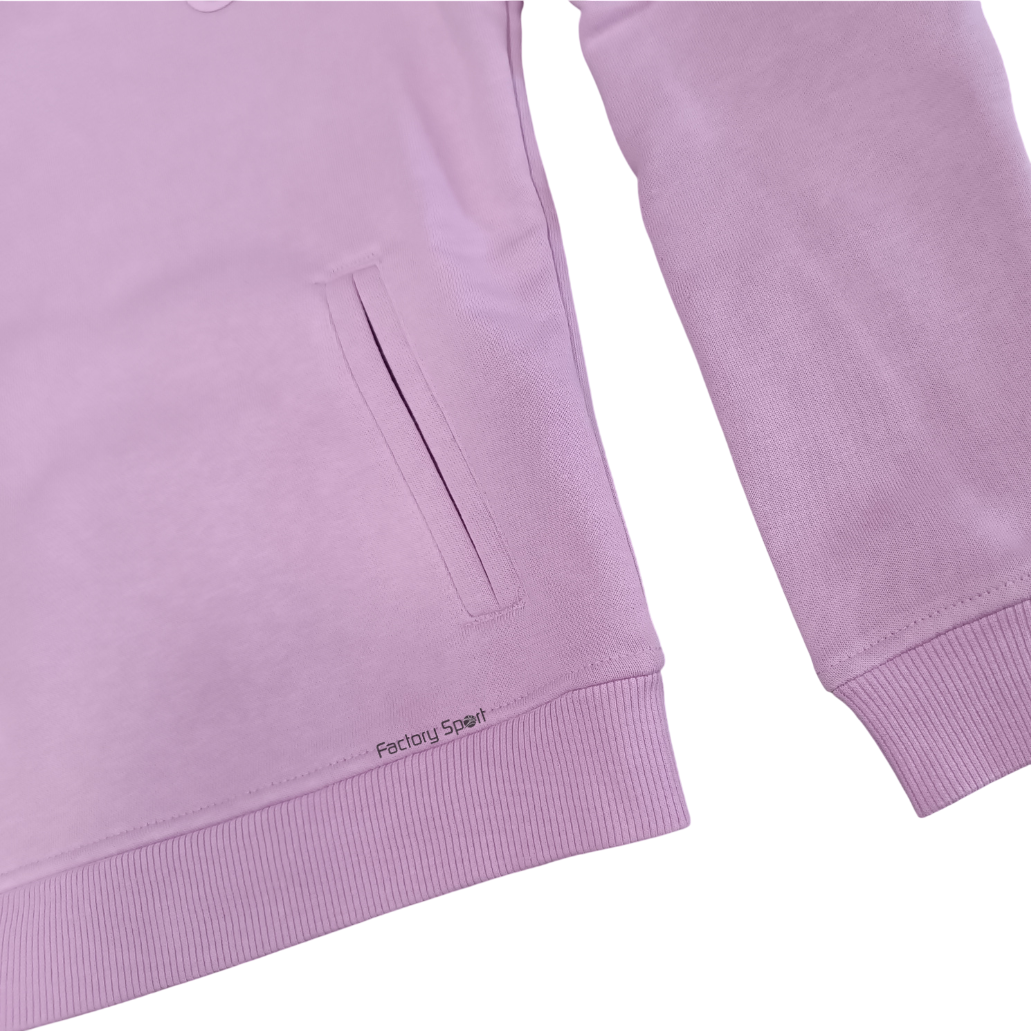 GOWIN RANCHER SUDADERA GORRO ALGODÓN LILA PASTEL PARA NIÑA - Imagen 4